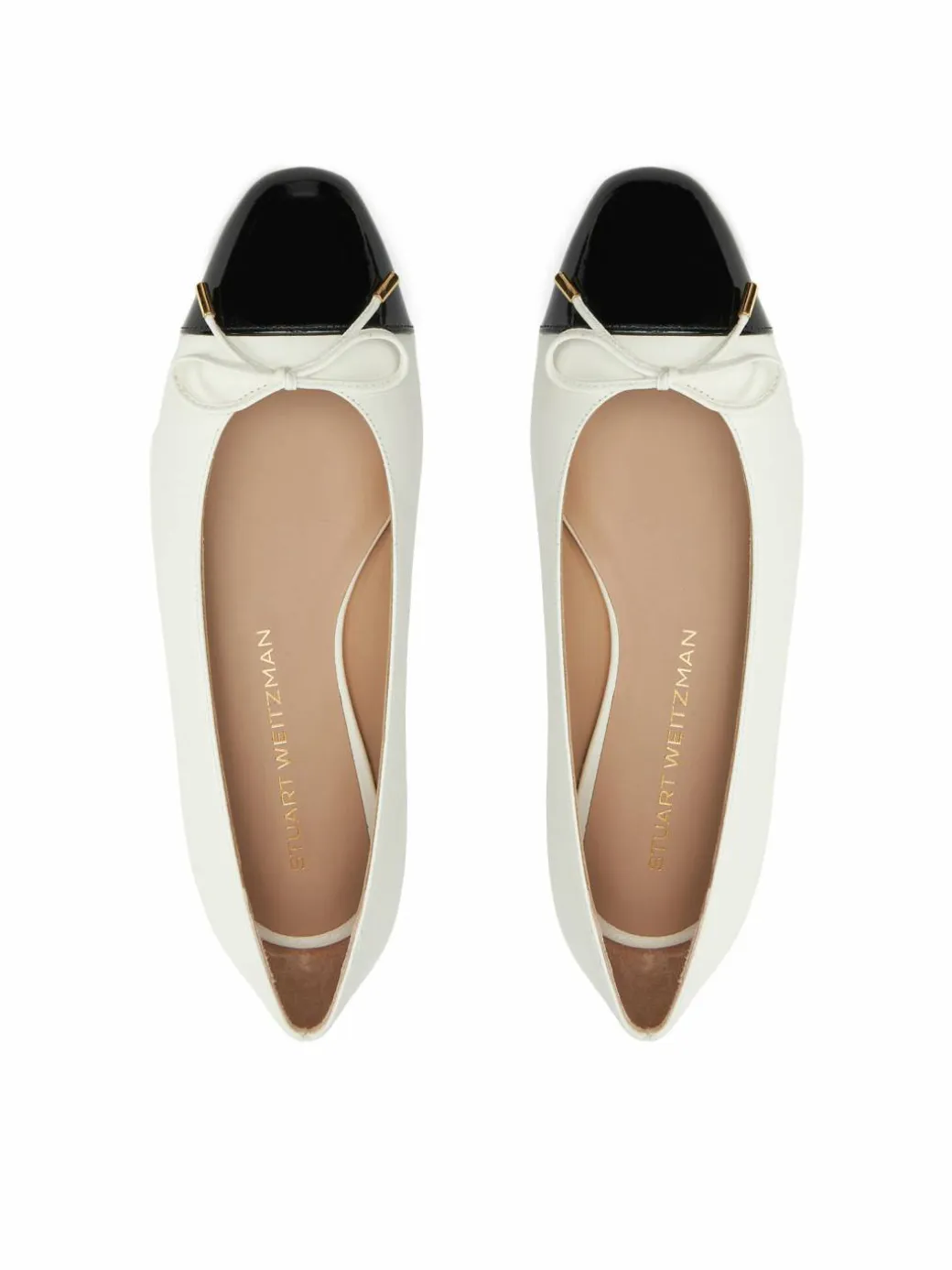 Décolleté Sleek Bow Flat SG888 Écru