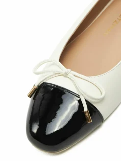 Décolleté Sleek Bow Flat SG888 Écru