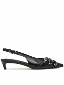 Décolleté Tjw Sling Back Kitten Heels EN0EN03171 Nero
