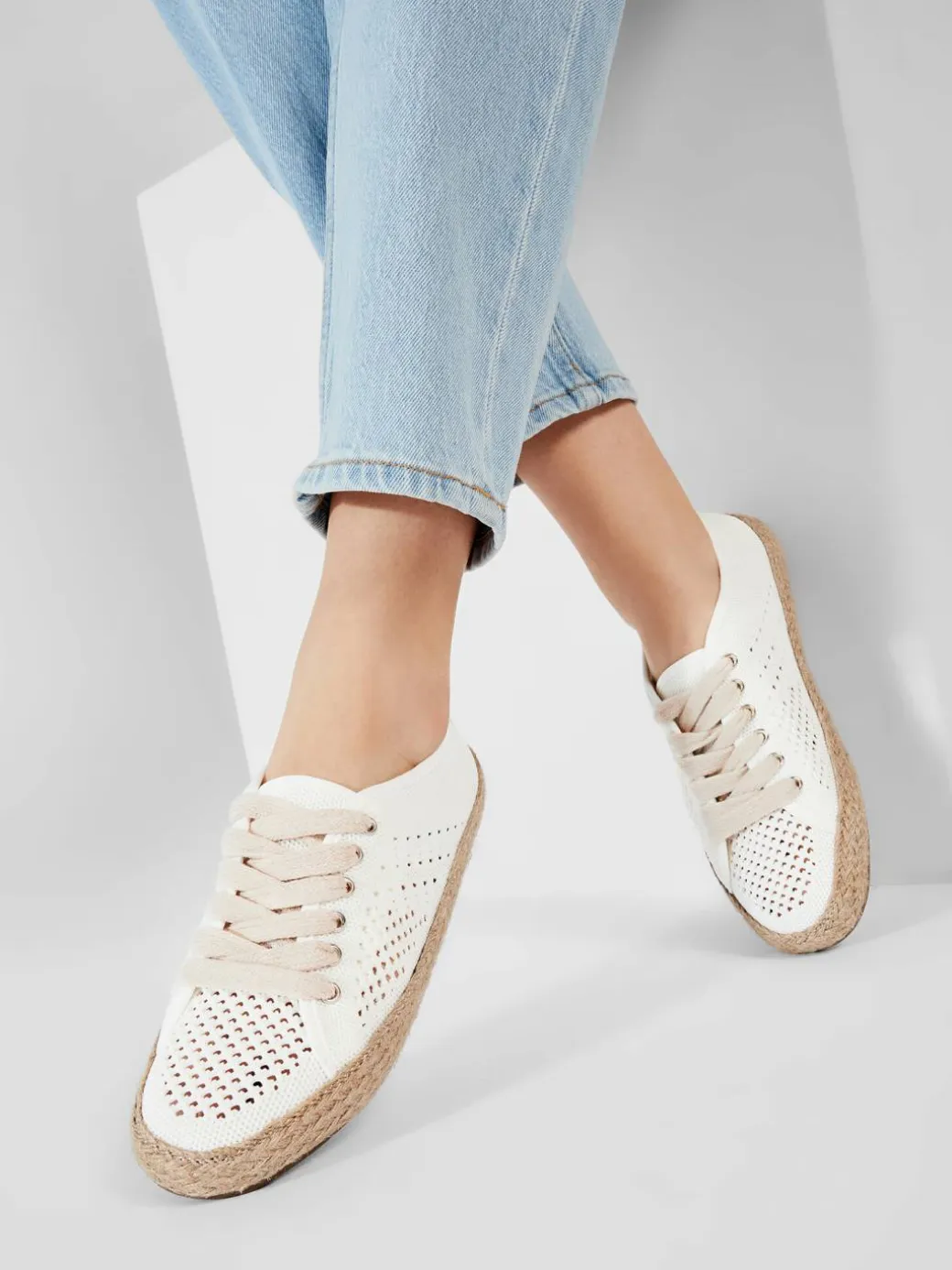 Espadrillas Agonis Mac W12469 Bianco