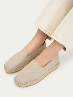Espadrillas All Over CK HW0HW02933 Beige