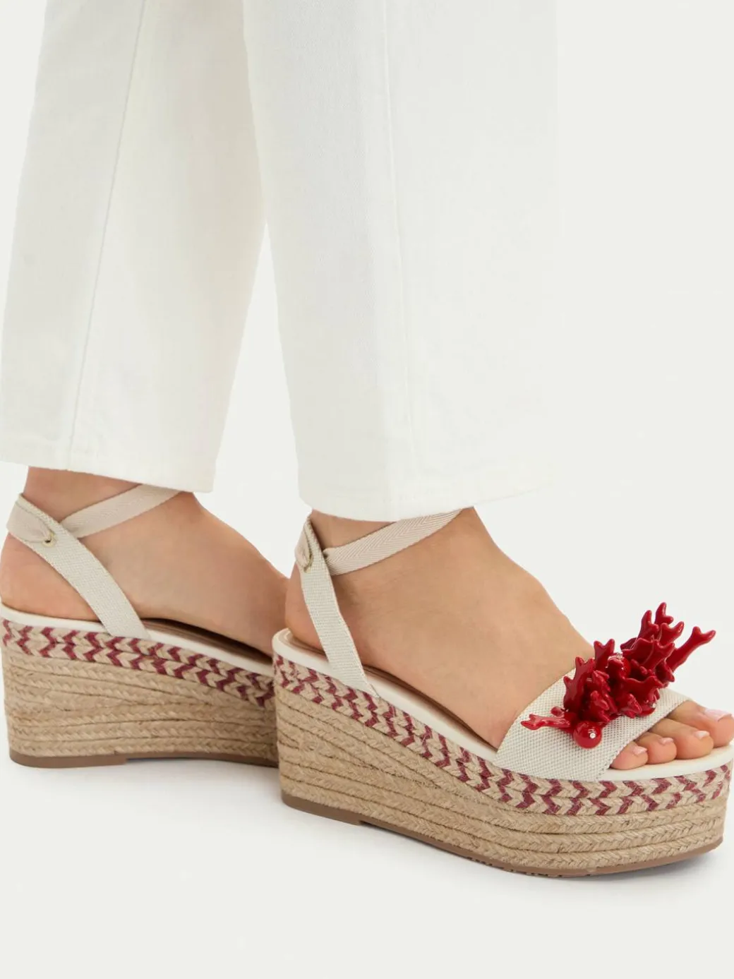 Espadrillas Bali 02 SA6085 T6948 Crema