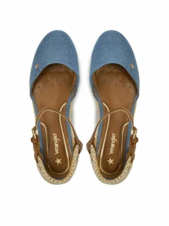 Espadrillas Bela Women Semi Wedge 20241055 Blu