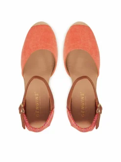 Espadrillas Carina Canvas G106387 Arancione