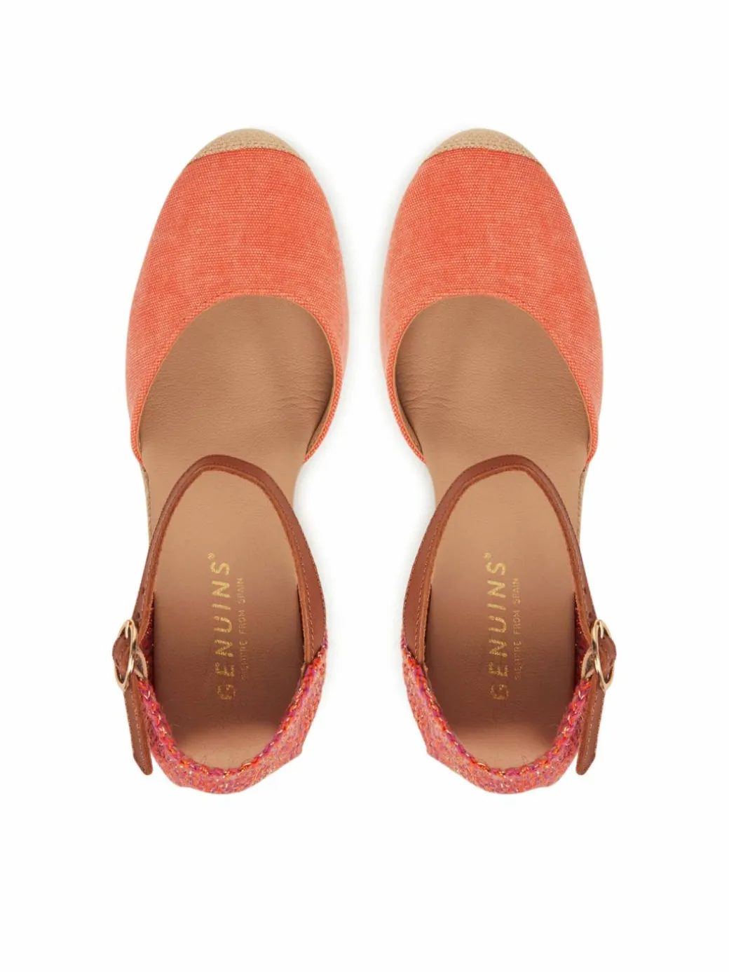 Espadrillas Carina Canvas G106387 Arancione