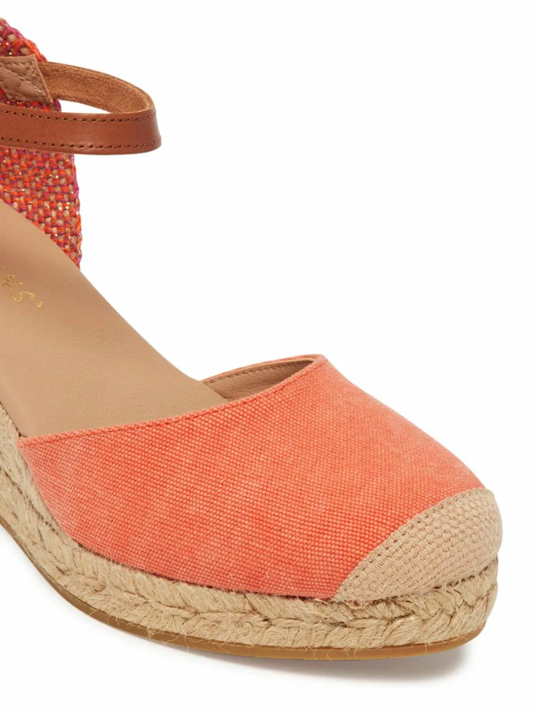 Espadrillas Carina Canvas G106387 Arancione