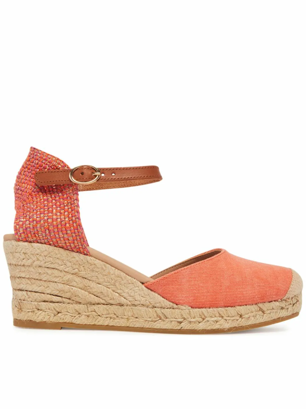 Espadrillas Carina Canvas G106387 Arancione