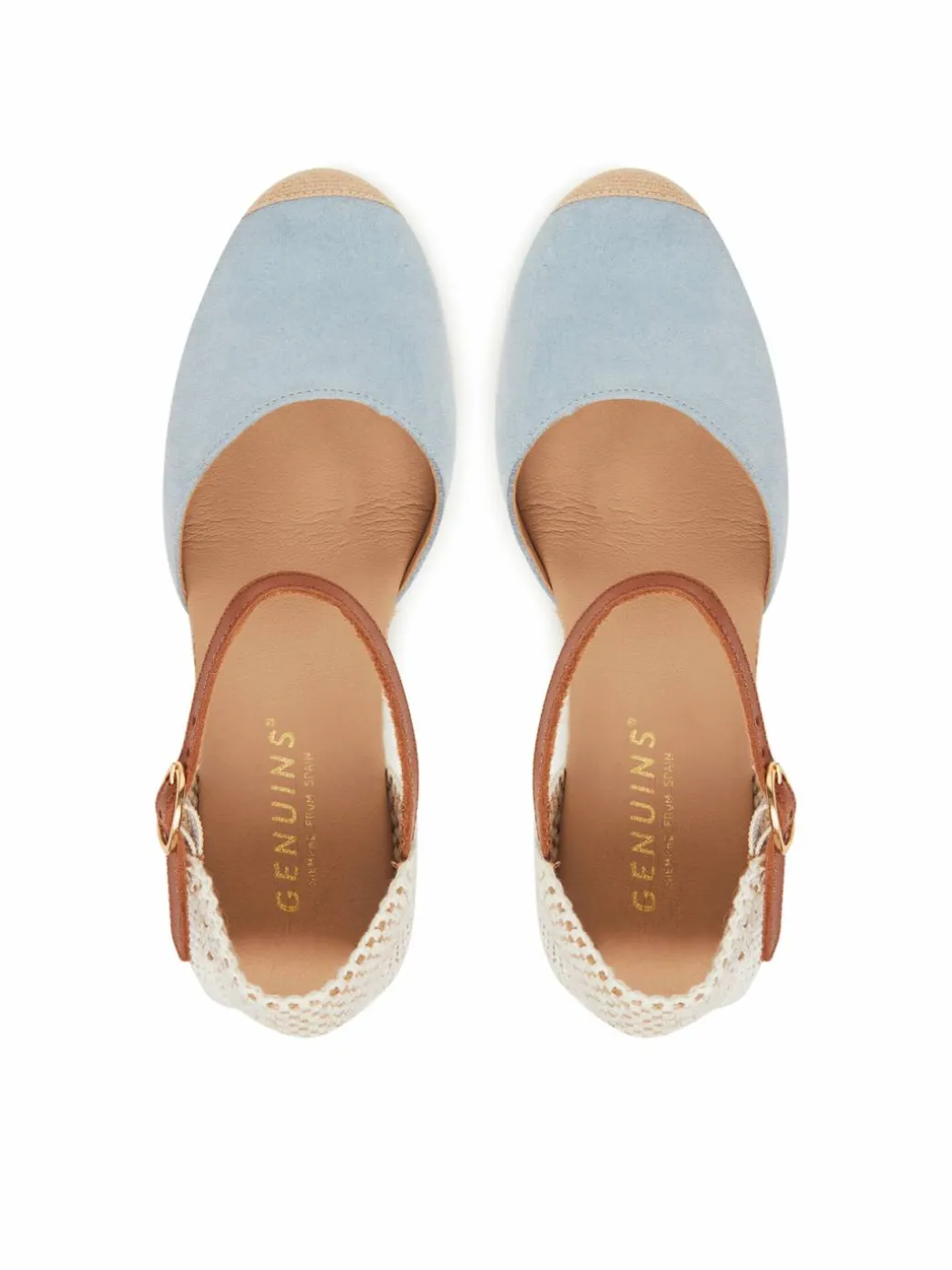 Espadrillas Carina Velour G106384 Blu