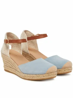 Espadrillas Carina Velour G106384 Blu