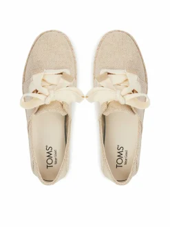 Espadrillas Carolina Lace Up 10023062 Beige