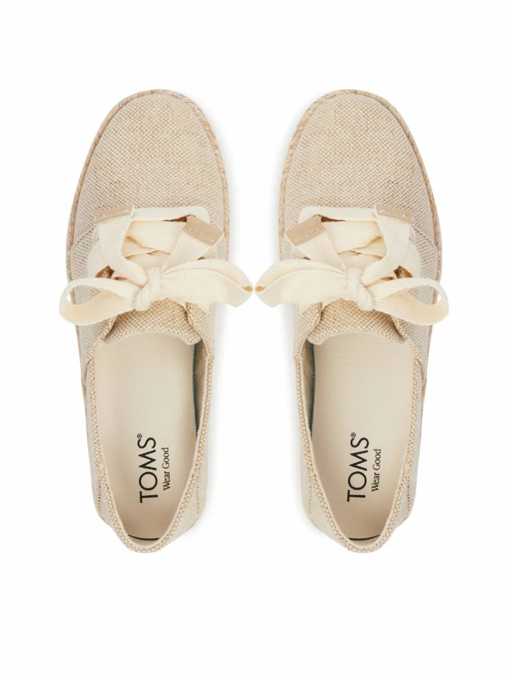 Espadrillas Carolina Lace Up 10023062 Beige