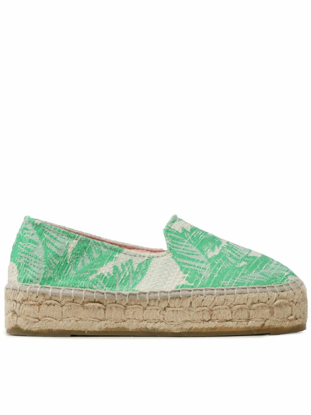 Espadrillas Cotton Jaquard Double Sole Espadrilles G 4.8 D0 Verde