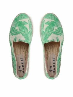 Espadrillas Cotton Jaquard Double Sole Espadrilles G 4.8 D0 Verde