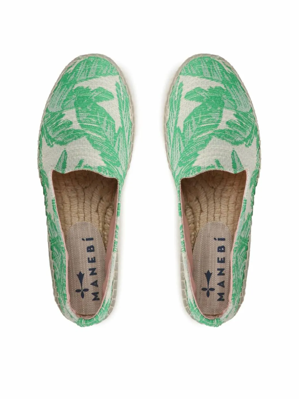 Espadrillas Cotton Jaquard Double Sole Espadrilles G 4.8 D0 Verde