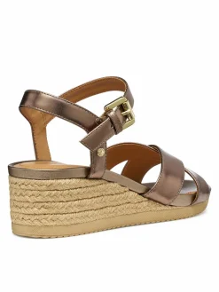 Espadrillas D Ischia Corda D02HHC 000CF C5005 Oro