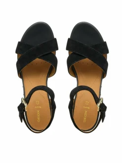 Espadrillas D Ischia Corda D55HHB 00020 C9999 Nero