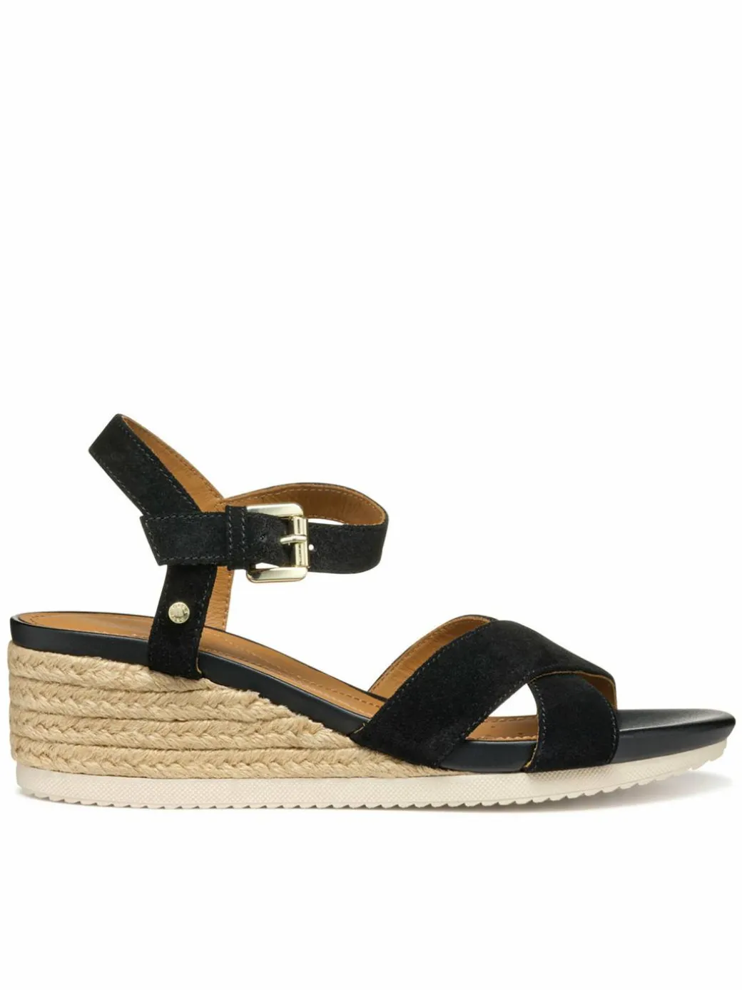Espadrillas D Ischia Corda D55HHB 00020 C9999 Nero