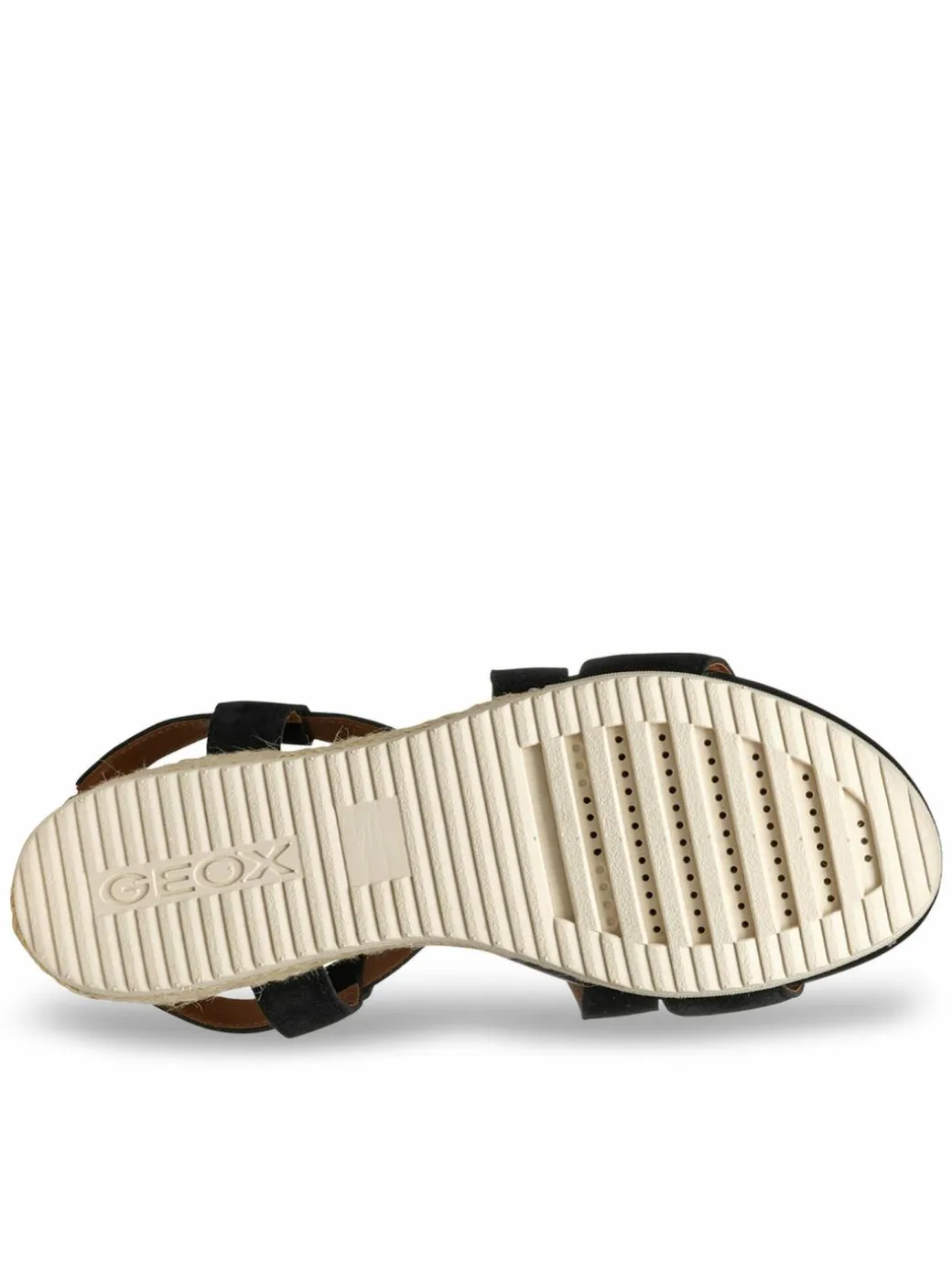 Espadrillas D Ischia Corda D55HHA 00022 C9999 Nero