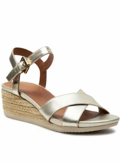Espadrillas D Ischia Corda D02HHC 000CF C2012 Oro