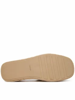 Espadrillas Flatf Espa Mule Nub Mg HW0HW02890 Beige
