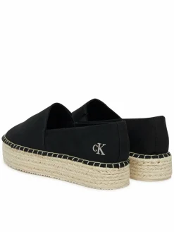 Espadrillas Flatform Esdparille Mg/Hdw YW0YW01737 Nero