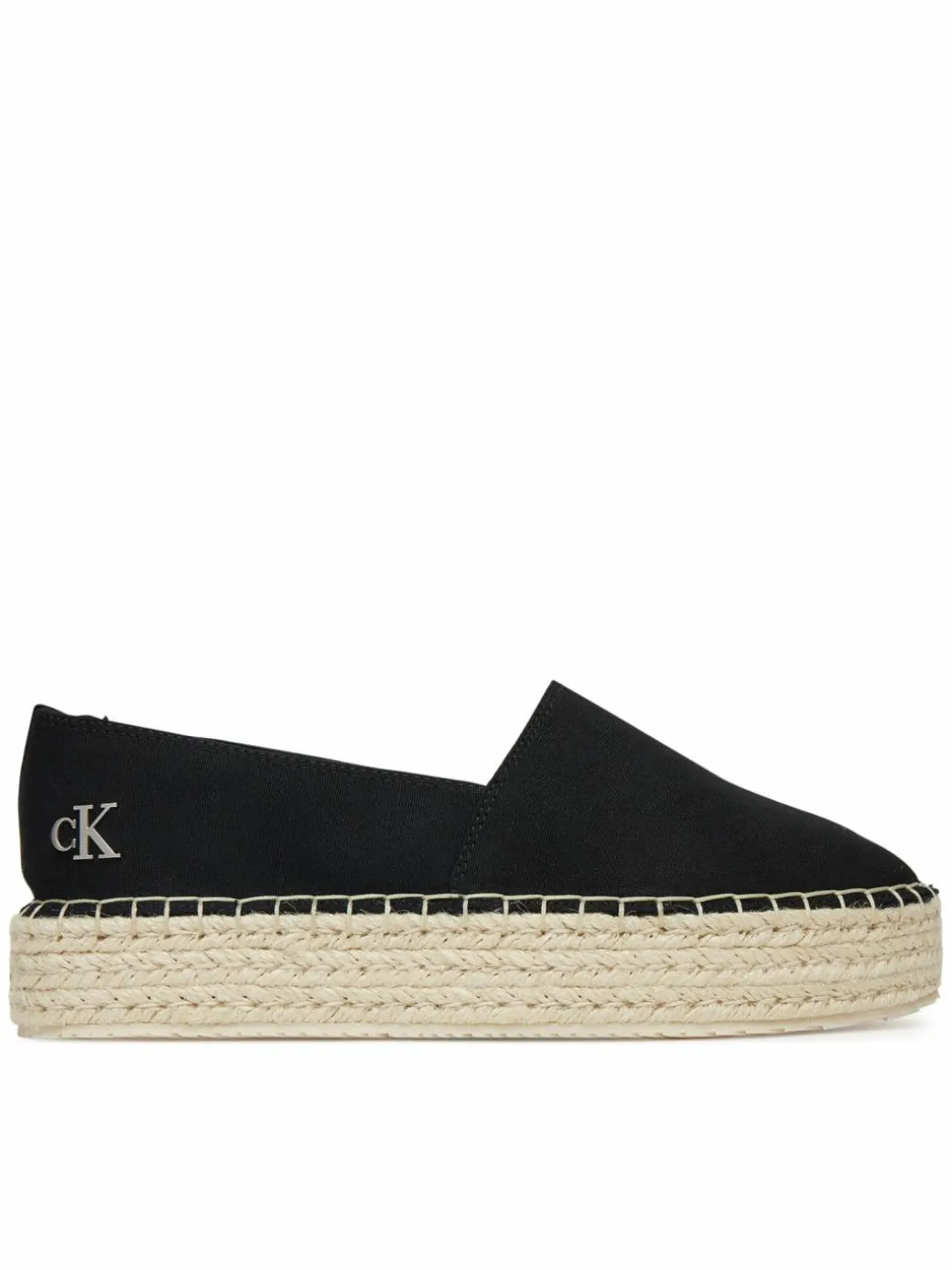 Espadrillas Flatform Esdparille Mg/Hdw YW0YW01737 Nero