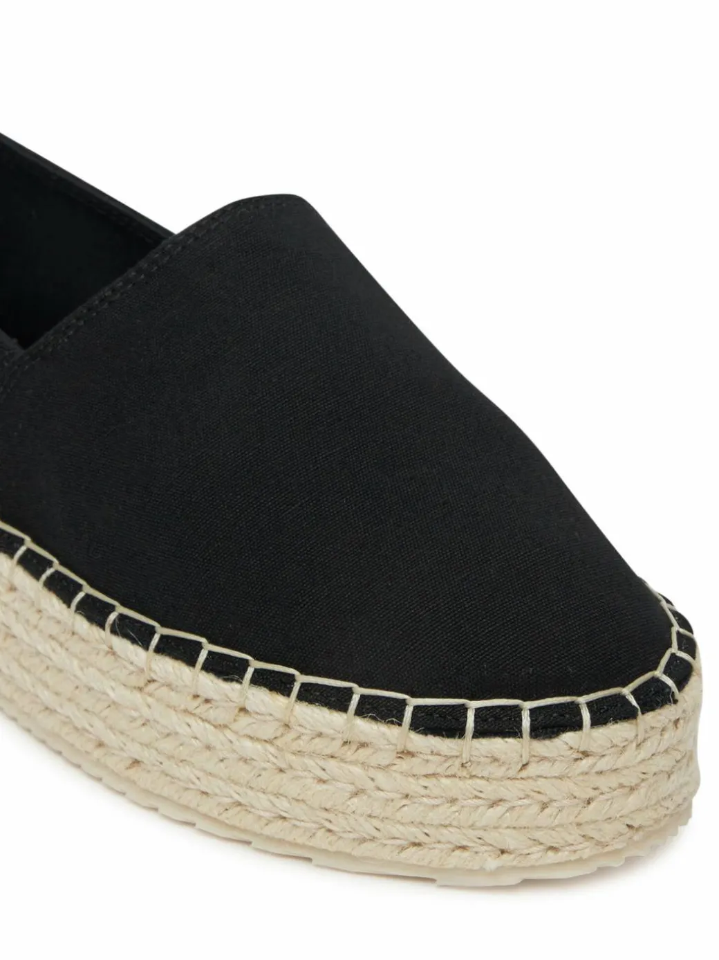 Espadrillas Flatform Esdparille Mg/Hdw YW0YW01737 Nero
