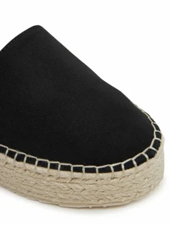 Espadrillas Flatform Espadrille Sling Mg YW0YW01735 Nero