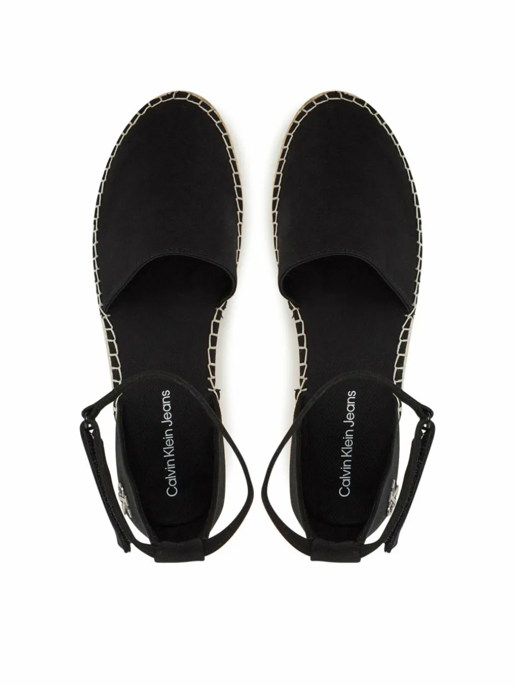 Espadrillas Flatform Espadrille Sling Mg YW0YW01735 Nero