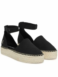 Espadrillas Flatform Espadrille Sling Mg YW0YW01735 Nero