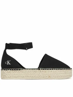 Espadrillas Flatform Espadrille Sling Mg YW0YW01735 Nero