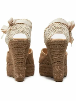 Espadrillas Hamptons Heart-Shaped Wedge Espadrilles W 1.6 WH Beige