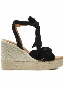 Espadrillas Hamptons Wedge Espadrilles With Knot K 1.0 WS Nero