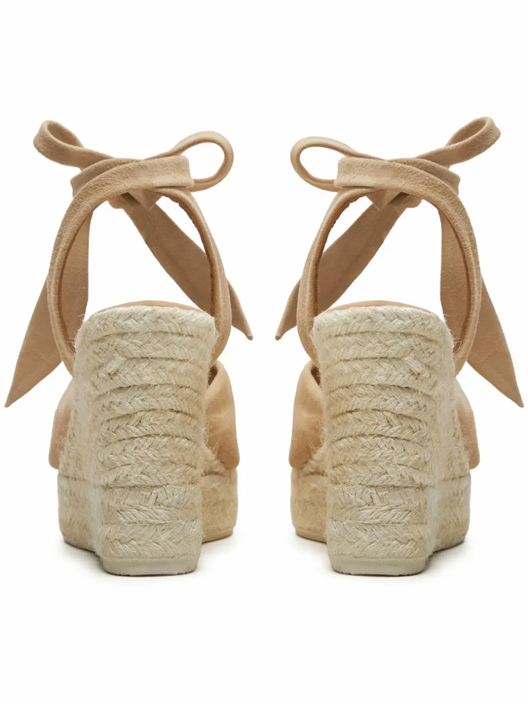 Espadrillas Hamptons Wedge Espadrilles With Knot M 1.1 WS Beige