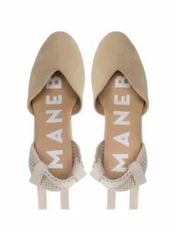 Espadrillas Heart-Shaped Wedge Espadrilles M 1.1 WH Beige