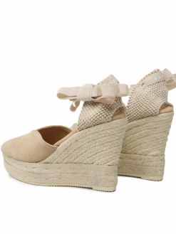 Espadrillas Heart-Shaped Wedge Espadrilles M 1.1 WH Beige