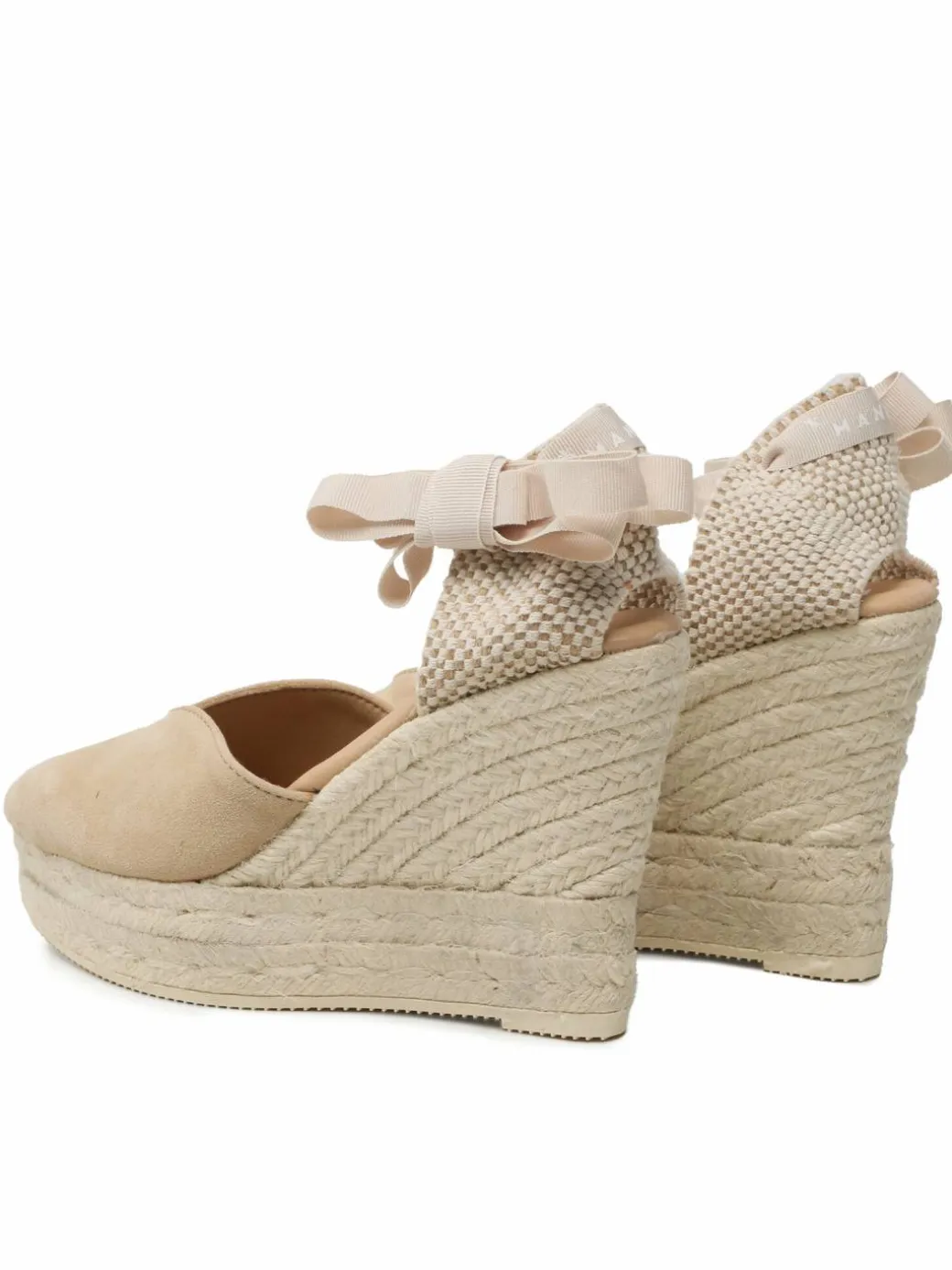 Espadrillas Heart-Shaped Wedge Espadrilles M 1.1 WH Beige