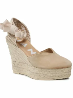 Espadrillas Heart-Shaped Wedge Espadrilles M 1.1 WH Beige