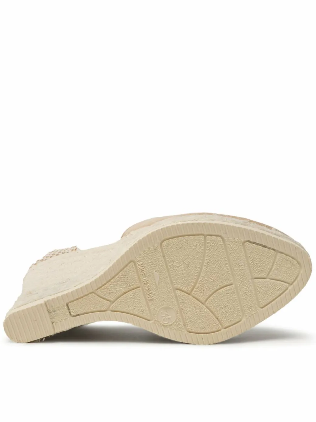 Espadrillas Heart-Shaped Wedge Espadrilles M 1.1 WH Beige