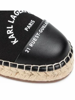 Espadrillas KL80108 Nero
