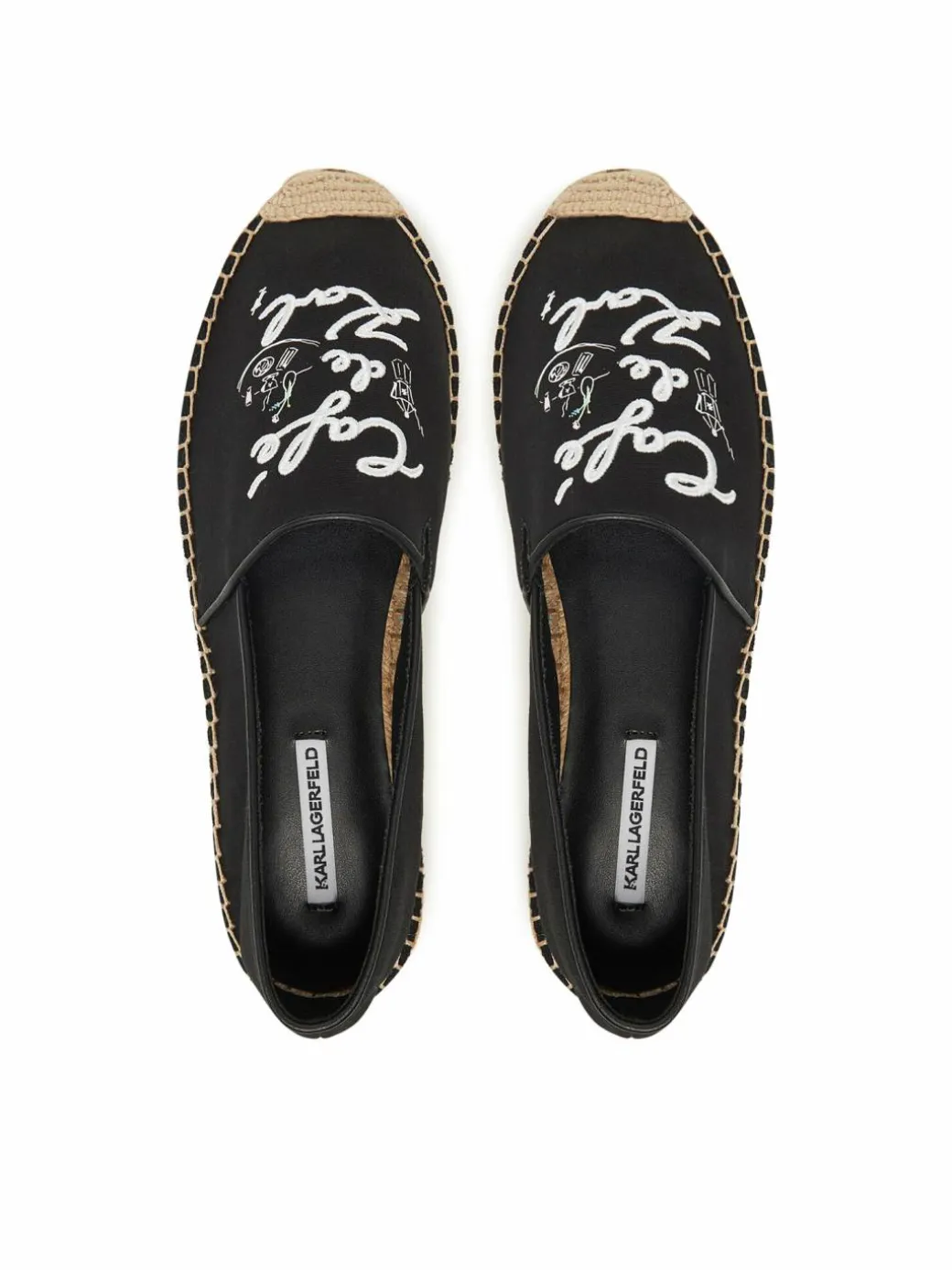 Espadrillas KL81125 Nero