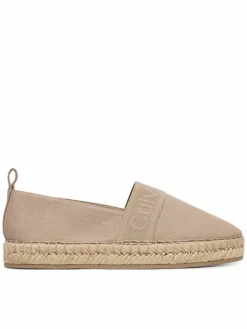 Espadrillas Logo Webbing HW0HW02934 Beige