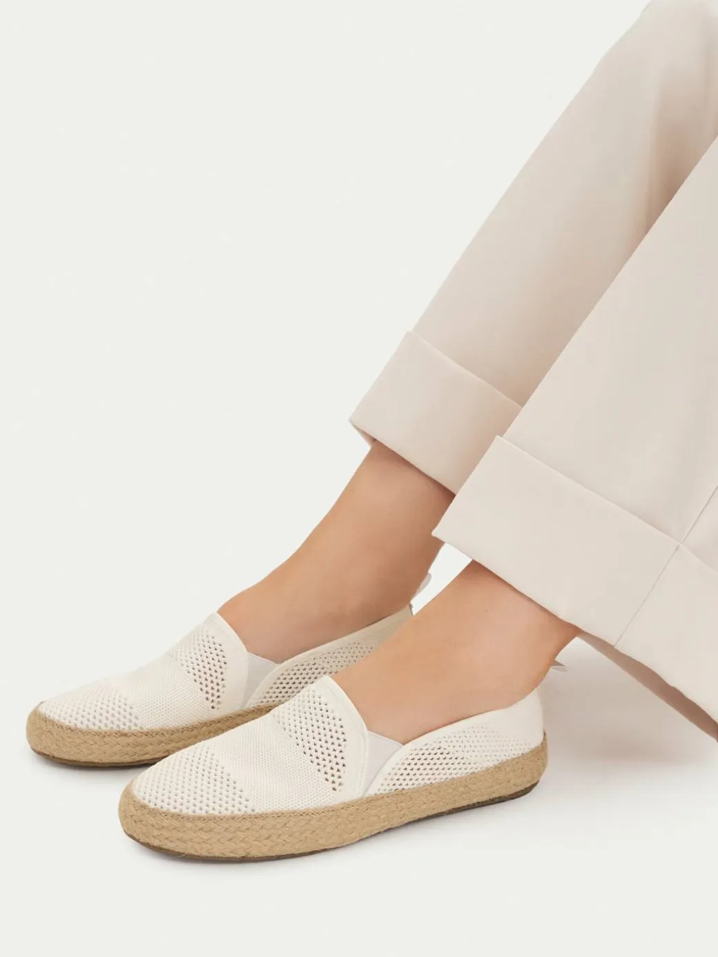Espadrillas Nessa W13272 Bianco