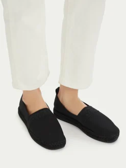 Espadrillas Oblique Espadrille Webbing HW0HW02934 Nero