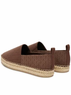 Espadrillas Oblique Espadrille Aop HW0HW02933 Marrone