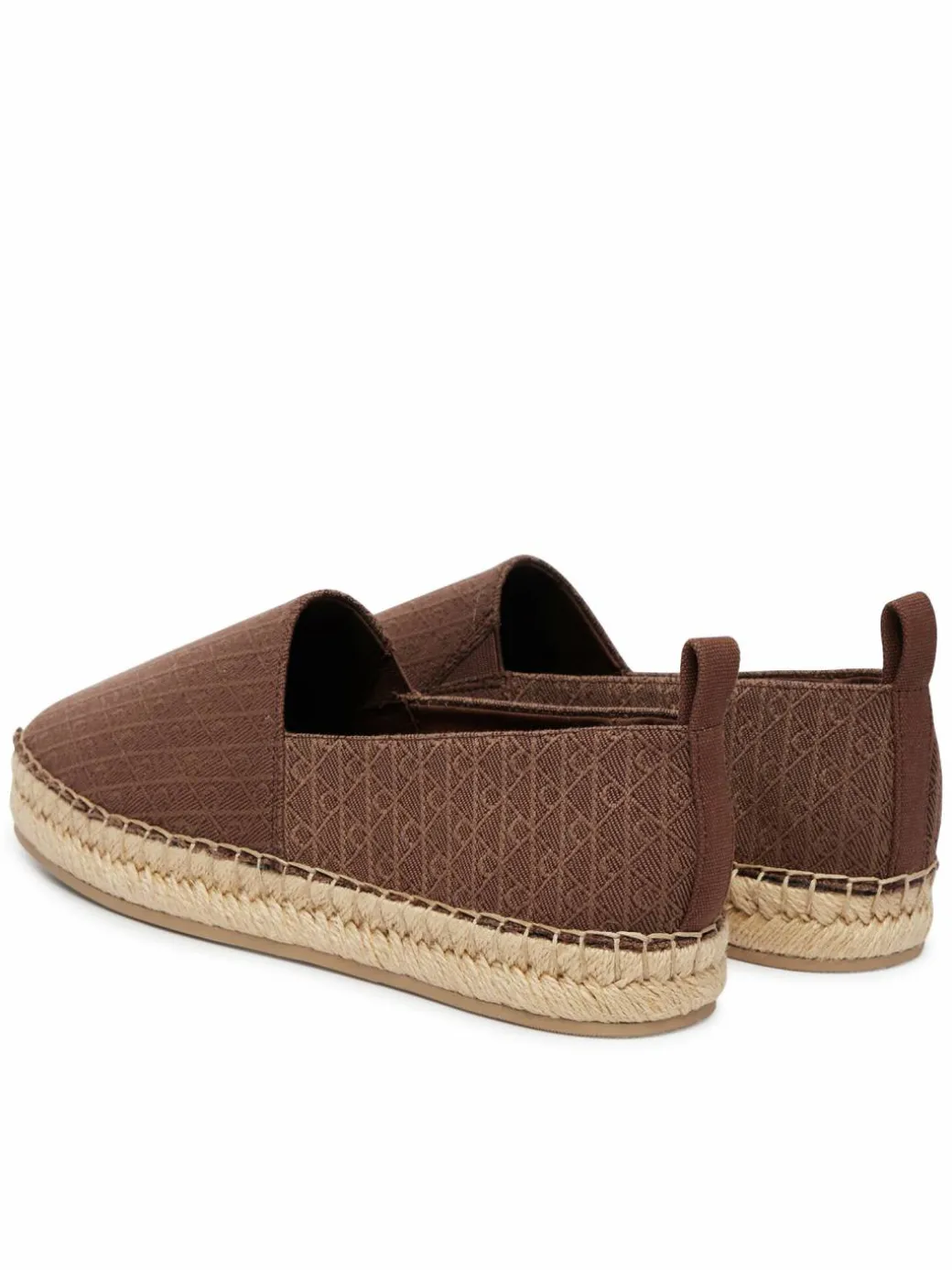 Espadrillas Oblique Espadrille Aop HW0HW02933 Marrone