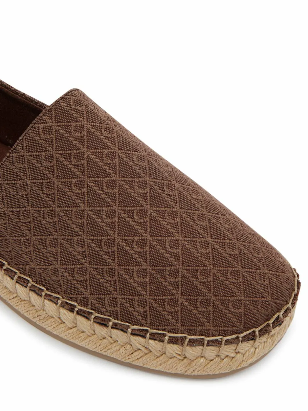 Espadrillas Oblique Espadrille Aop HW0HW02933 Marrone