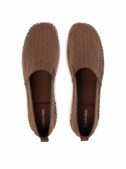 Espadrillas Oblique Espadrille Aop HW0HW02933 Marrone