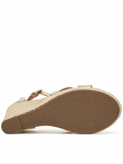 Espadrillas Onlamelia-18 Pu Foil Wedge 15335554 Oro