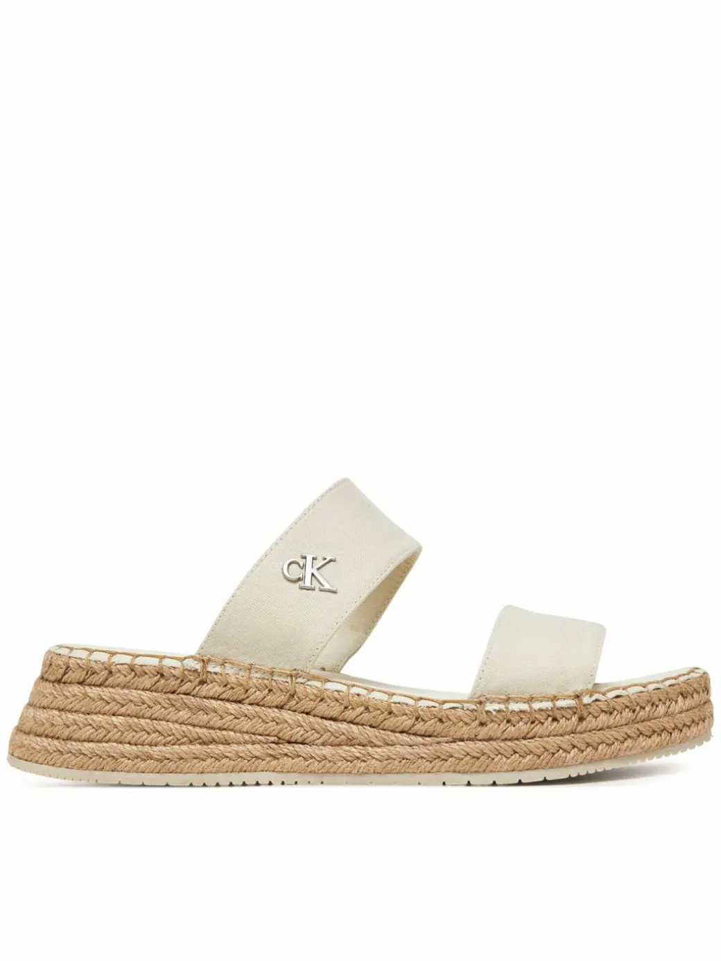 Espadrillas Sporty Rope Mg Lth Webbing YW0YW01704 Beige